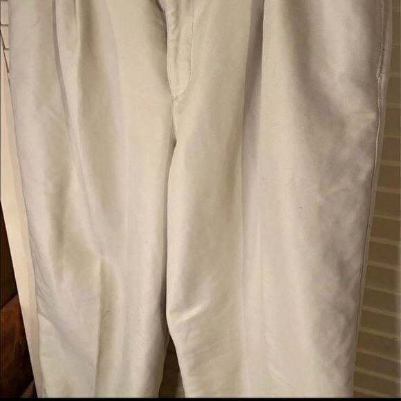 Savane Tan Cuffed & Pleated Dress Pants - Picture 3 of 4